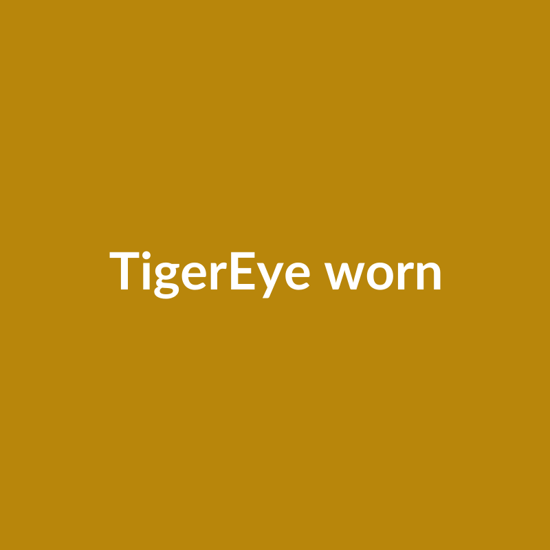Tiger Eye worn