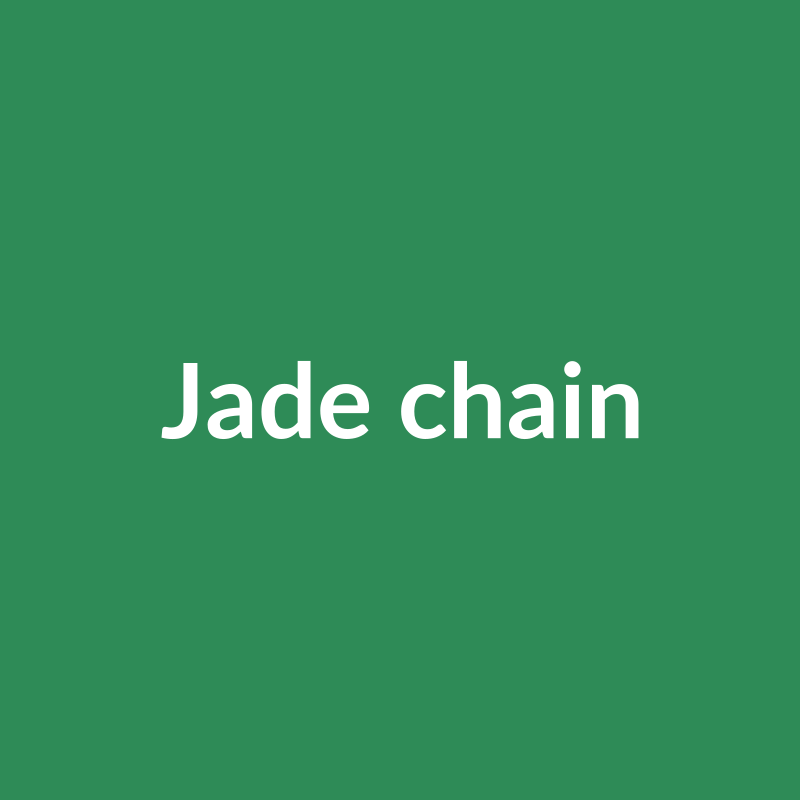 Jade chain